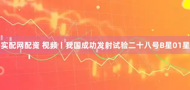 实配网配资 视频丨我国成功发射试验二十八号B星01星